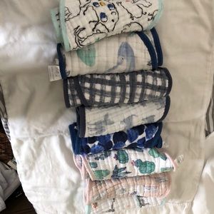 8 Aden + Anais Burp Cloths